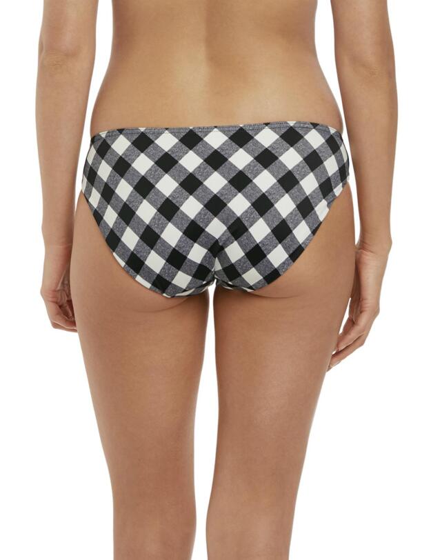 2926 Freya Totally Check Bikini Brief - 2926 Monochrome