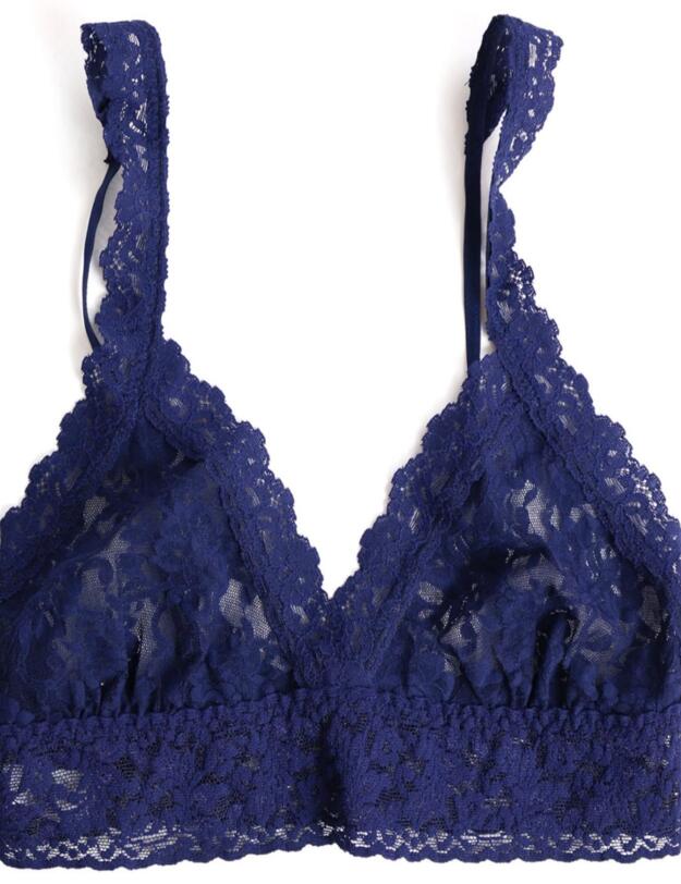113P Hanky Panky Signature Lace Bralette Bra - 113P Navy