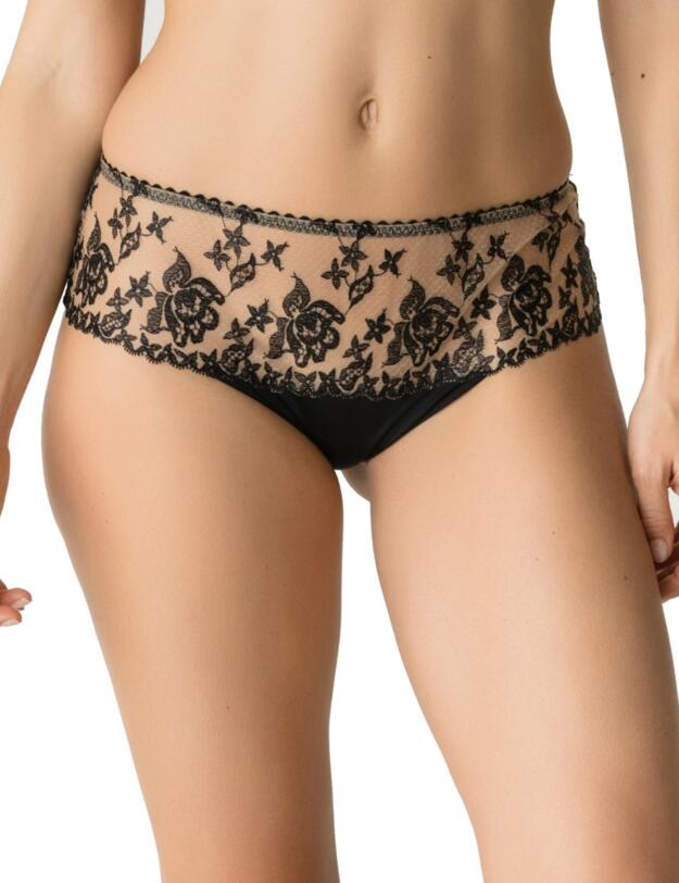 0662851 Prima Donna Dolce Vita Luxury Thong - 0662851 Black