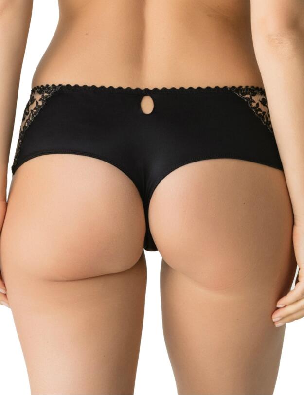 0662851 Prima Donna Dolce Vita Luxury Thong - 0662851 Black