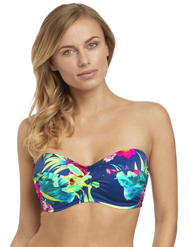 6527 Fantasie Amalfi Underwired Twist Strapless Bikini Top - 6527 Multi