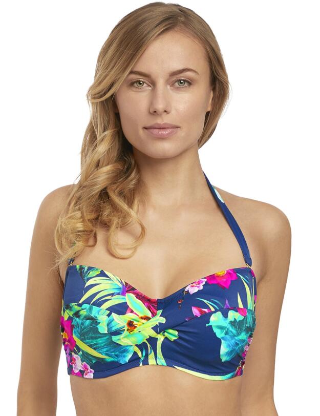 6527 Fantasie Amalfi Underwired Twist Strapless Bikini Top - 6527 Multi