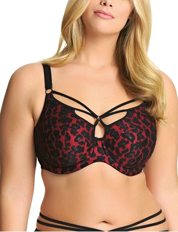 4260 Elomi Nicole Underwired Plunge Bra - 4260 Black