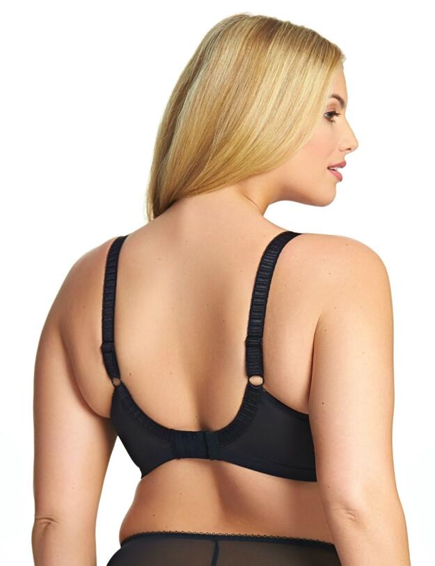 4060 Elomi Anushka Padded Half Cup Bra - 4060 Dark Green