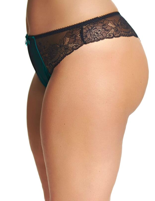 4067 Elomi Anushka Thong - 4067 Dark Green