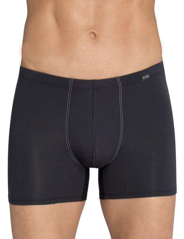 10167209 Sloggi Men Basic Soft Short - 10167209 Black