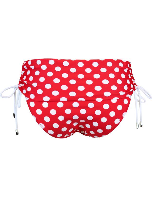68003 Pour Moi Starboard Fold Adjustable Bikini Brief  - 68003 Red/White 