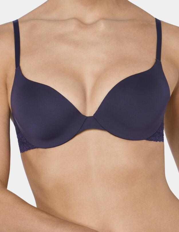 10149138 Sloggi Wow Lace Wired Padded Bra - 10149138 Smoky Lilac
