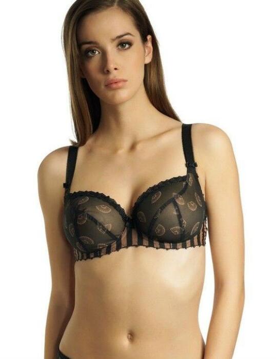 1511 Freya Fan-Tastic Plunge Balcony Bra - 1511 Noir