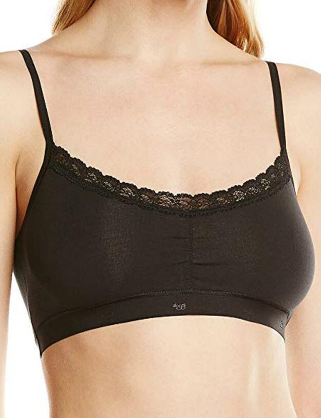 10146276 Sloggi Casual Lace H Top - 10146276 Black