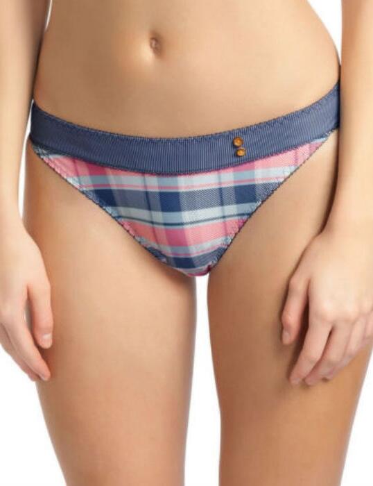 1425 Freya Totally Tartan Brief Denim - 1425 Brief