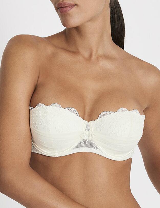 DA06 Aubade A L'amour Moulded Cup Strapless Bra - DA06 Nacre