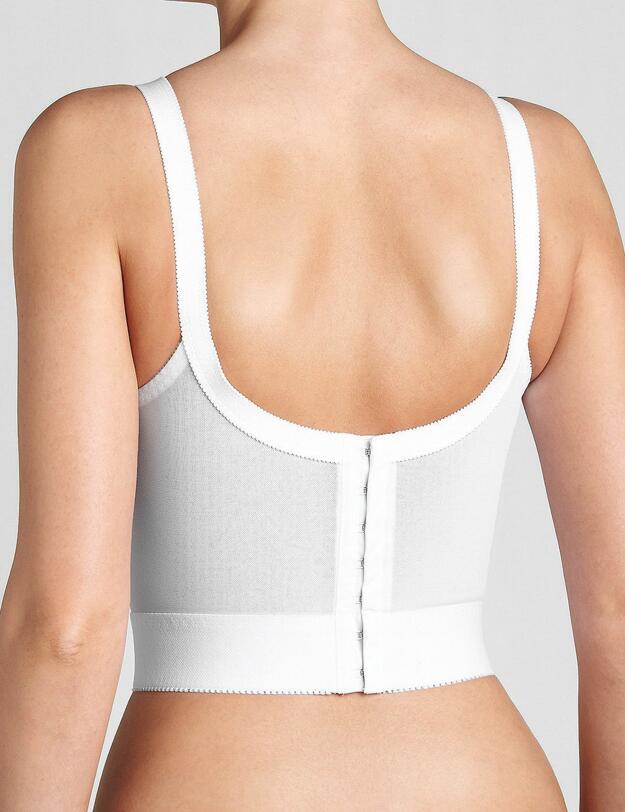 10166305 Triumph Doreen L02 X Non Wired Long-line Bra - 10166305 White