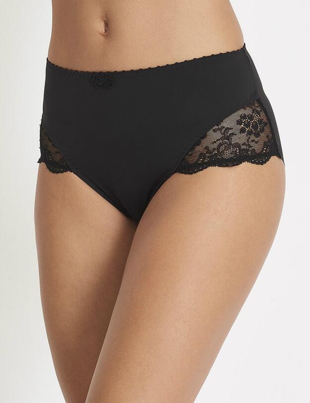 DA24 Aubade A L'amour High Waisted Brief - DA24 Noir