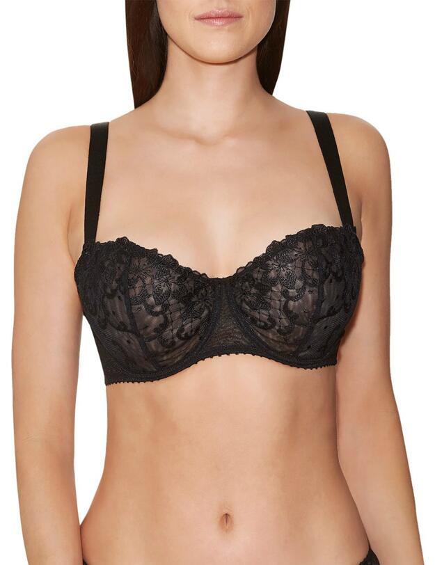 Aubade Wandering Love Comfort Half Cup Bra Noir