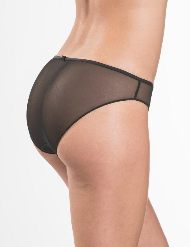 FM22 Aubade Nudessence Brazilian Bikini Style Brief - FM22 Noir
