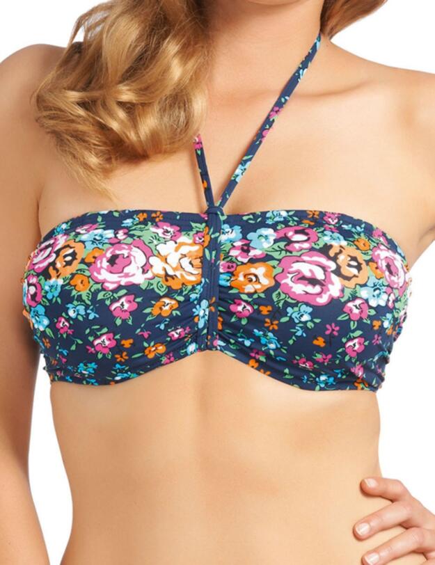 3645 Freya Memphis Bandeau Bikini Top - 3645 Blue