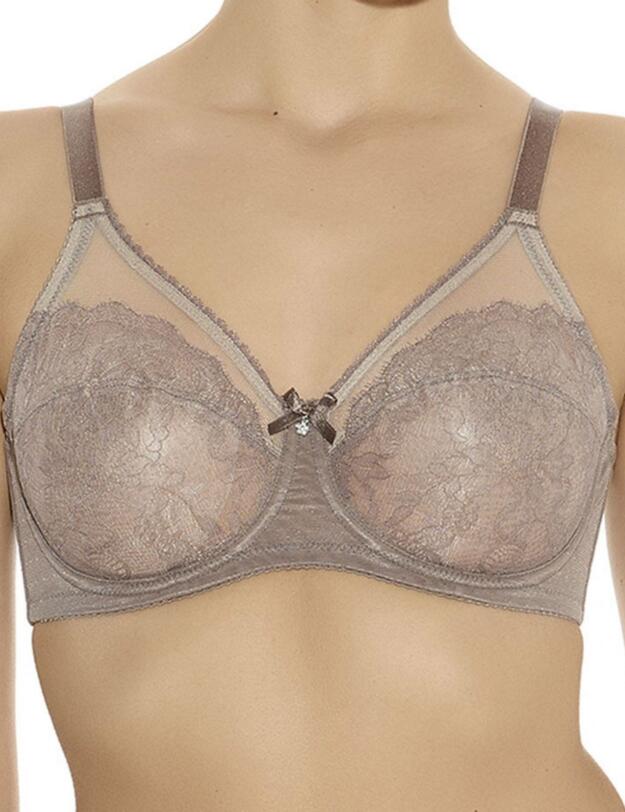 855186 Wacoal Retro Chic Full Figure Bra - 855186 Cappuccino