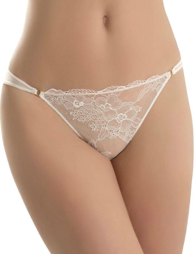 101007 Wacoal Marquise Tanga Brief - 101007 Cream Pink