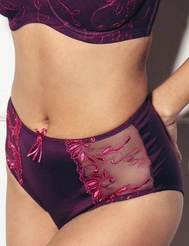 3804B Pour Moi? Imogen Rose Brief - 3804B Purple/Fuchsia