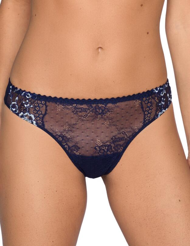 0662840 Prima Donna True Romance Thong - 0662840 Sapphire Blue
