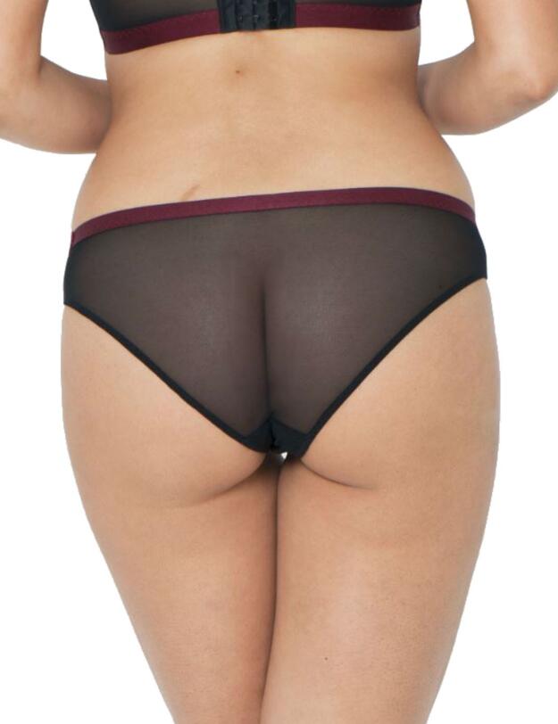 SG5405 Curvy Kate Dragonfly Brazilian Brief - SG5405 Black/Wine