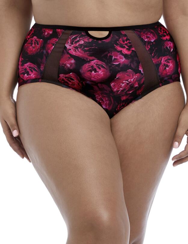 4275 Elomi Soraya Short Brief - 4275 Dark Rose