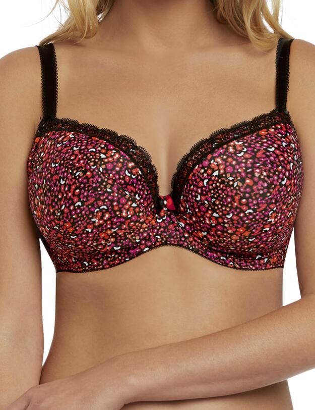 5233 Freya In Bloom Padded Plunge Bra - 5233 Posie
