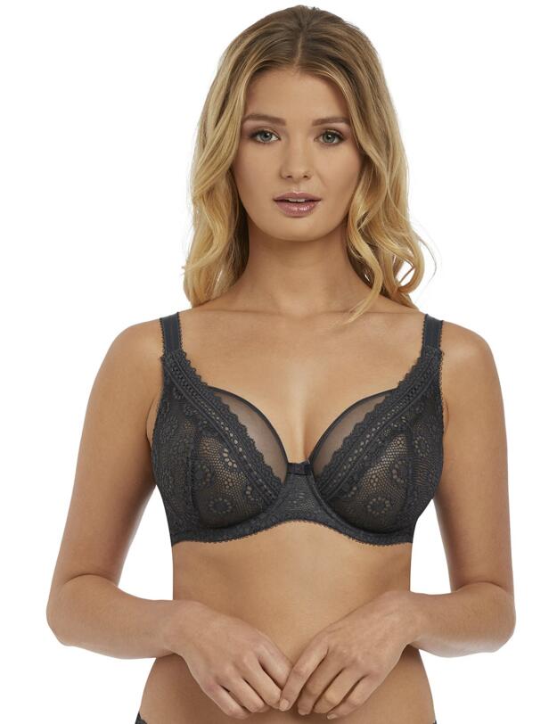 5211 Freya Love Note High Apex Bra - 5211 Slate