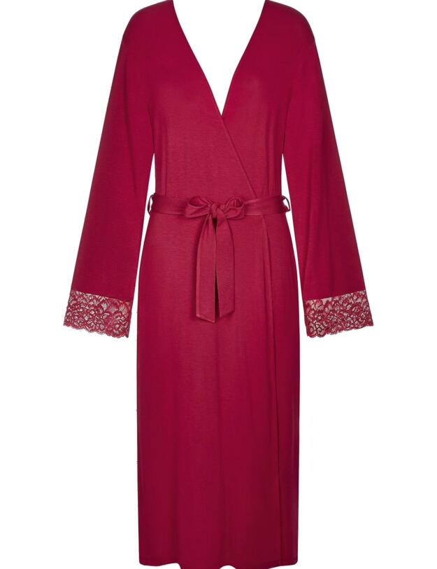 10190371 Triumph Amourette Charm Long Robe - 10190371 Rosso Masai