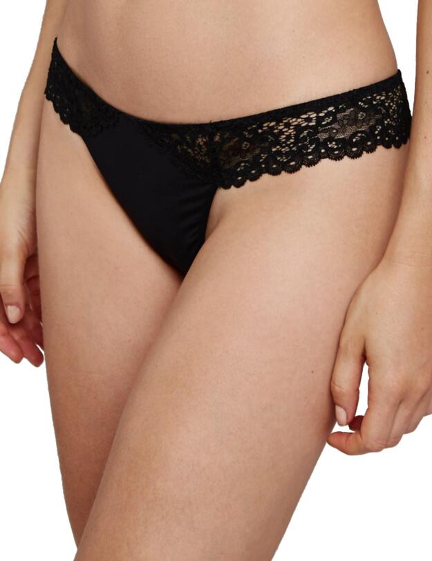 G11762 Maison Lejaby Elixir Atame Tanga Thong Brief - G11762 Black