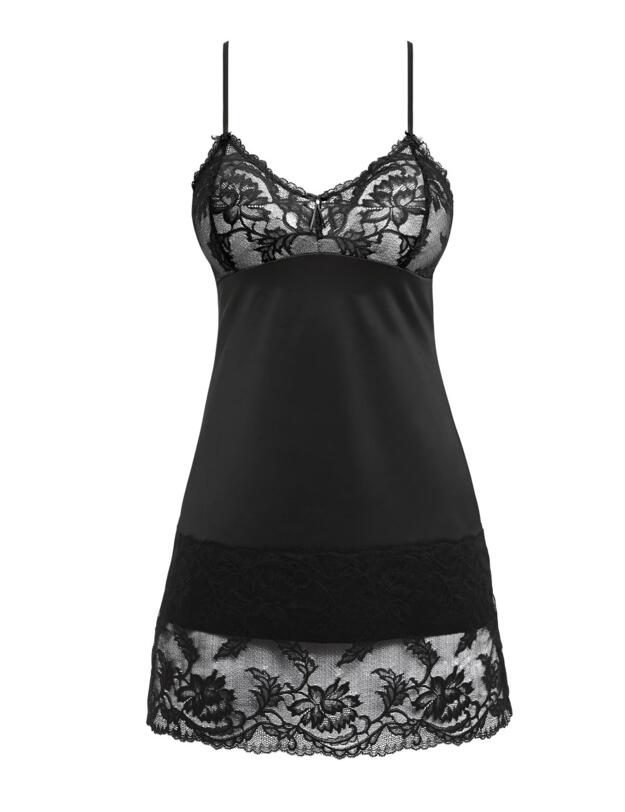 2068 Fantasie Bronte Chemise - 2068 Black