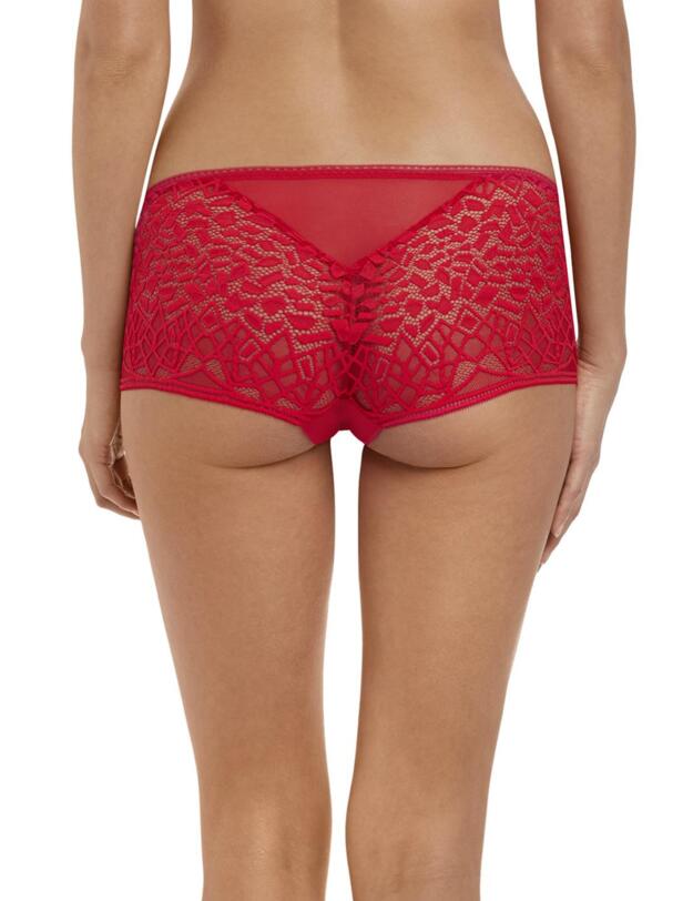 5016 Freya Soiree Lace Short - 5016 Rouge