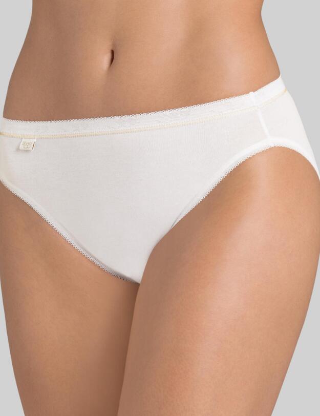 10005039 Sloggi Basic Tai Brief 4 Pack	 - 10161761 White/Gold