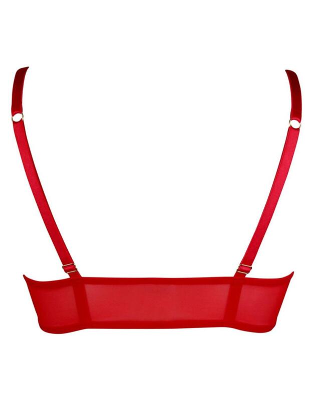 11900 Pour Moi All Wrapped Up Front Fastening Bra - 11900 Red