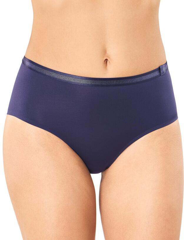 10186105 Sloggi S Serenity Mid Waist Panty Brief - 10186105 Indigo Blue