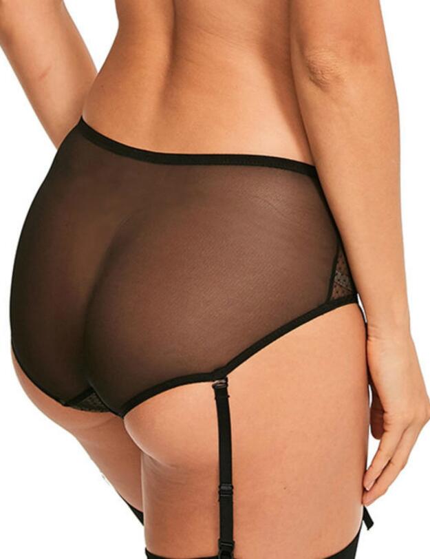 SG2003 Curvy Kate Tease Suspender Short  - SG2003 Black Rose