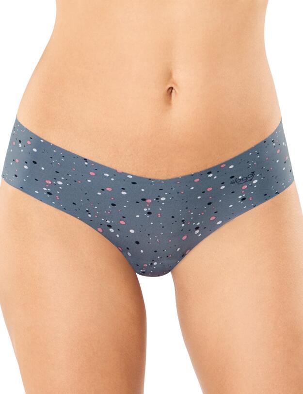 10189258 Sloggi ZERO Microfibre Print Hipster  - 10189258 Blue-Dark Combination