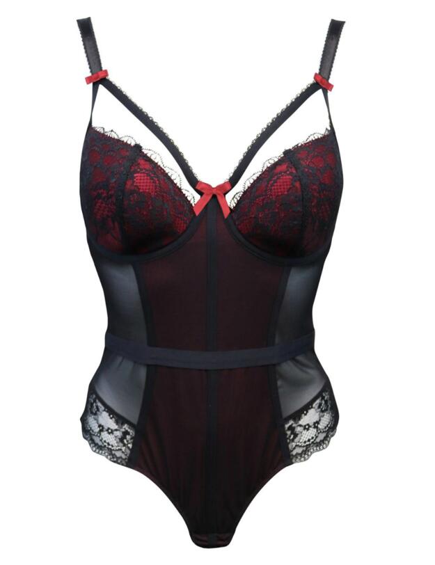61010 Pour Moi Instinct Body - 61010 Black/Red