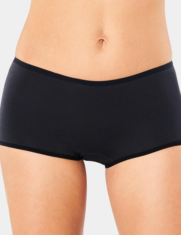 10191037 Triumph Touch of Cotton Short - 10191037 Black