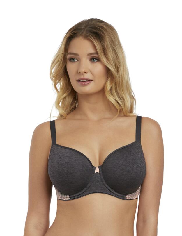 3900 Freya Chi Idol Moulded Balcony Bra - 3900 Charcoal