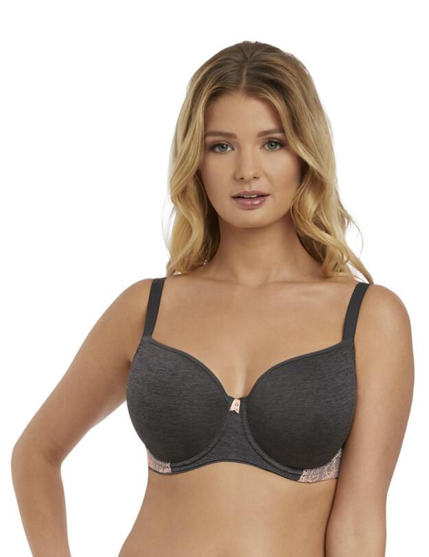3900 Freya Chi Idol Moulded Balcony Bra - 3900 Charcoal