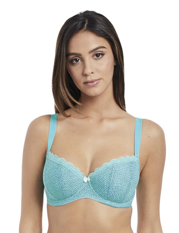 Freya Summer Haze Underwired Padded Half Cup Aquamarine