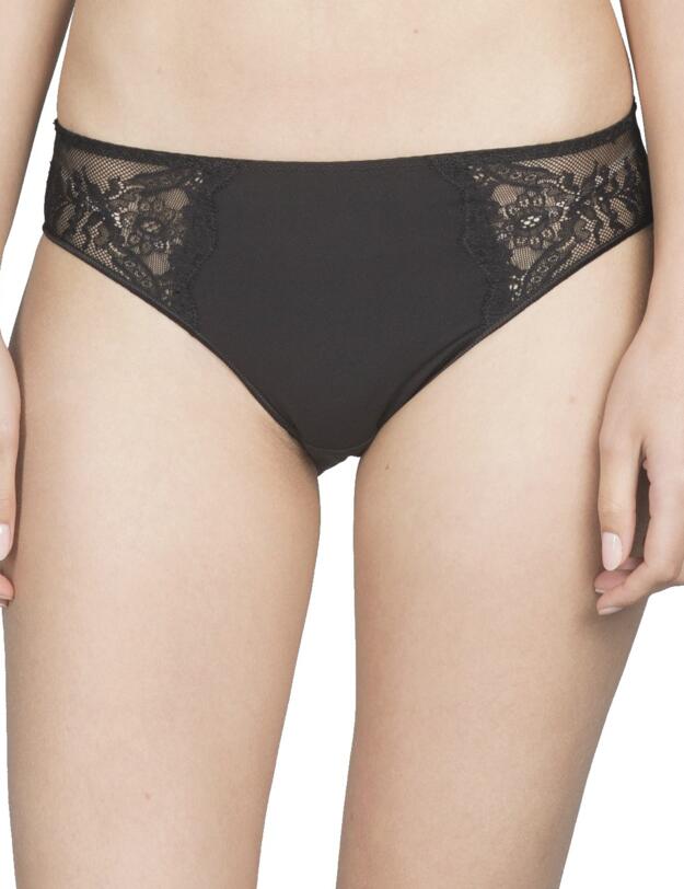 31663 Maison Lejaby Demoiselle Bikini Style Briefs - 31663 Black (Noir)