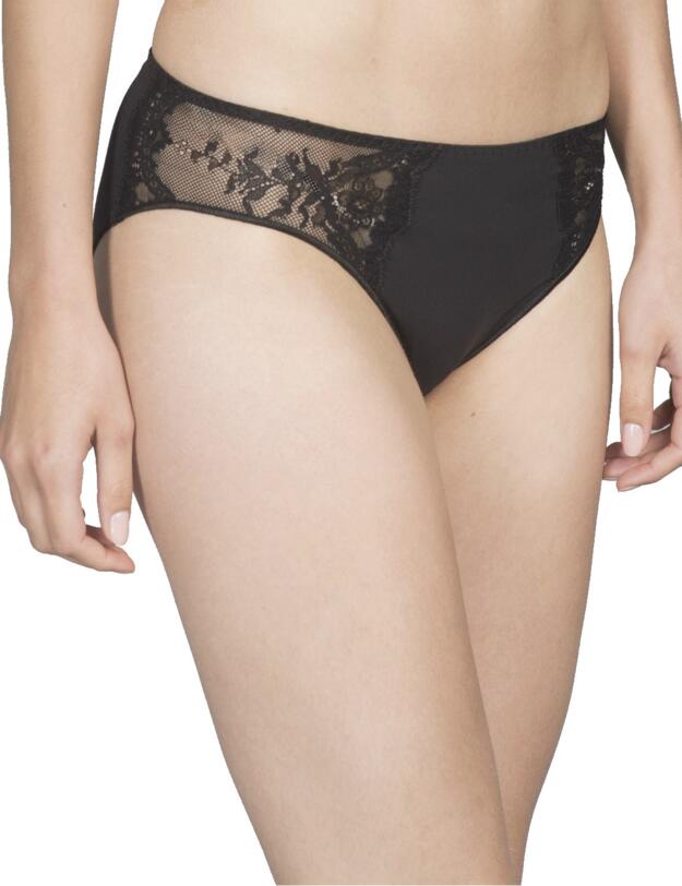 31663 Maison Lejaby Demoiselle Bikini Style Briefs - 31663 Black (Noir)