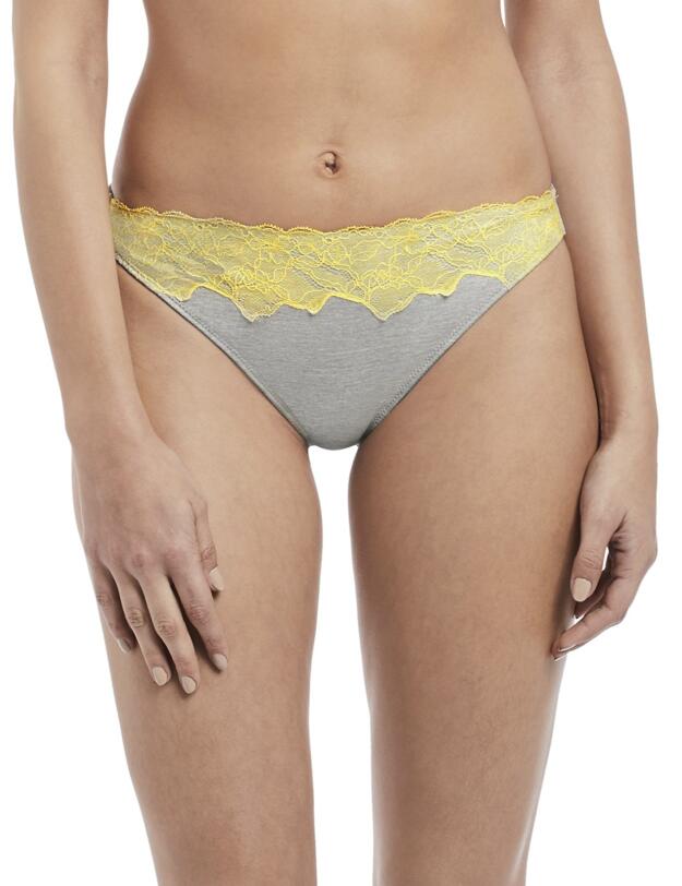 3907 Freya Chi Brazilian Thong Brief - 3907 Mineral