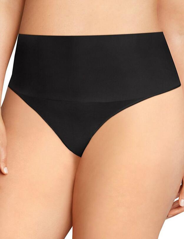 DM0053 Maidenform Tame Your Tummy Thong - DM0053 Black