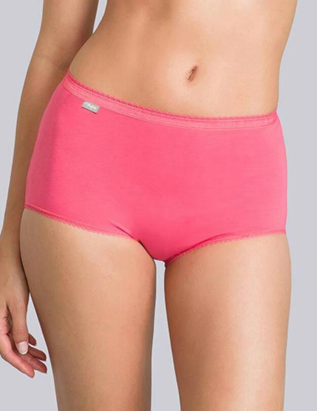 P00BQ Playtex Cherish Pure Cotton Maxi Briefs (3 Pack) - P00BQ/3 Coral Mix
