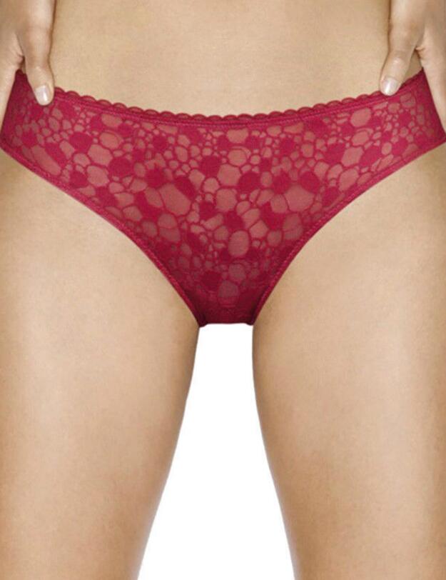 W06TL Wonderbra Sexy Bralette Brazilian Brief - W06TL Scarlett Berry