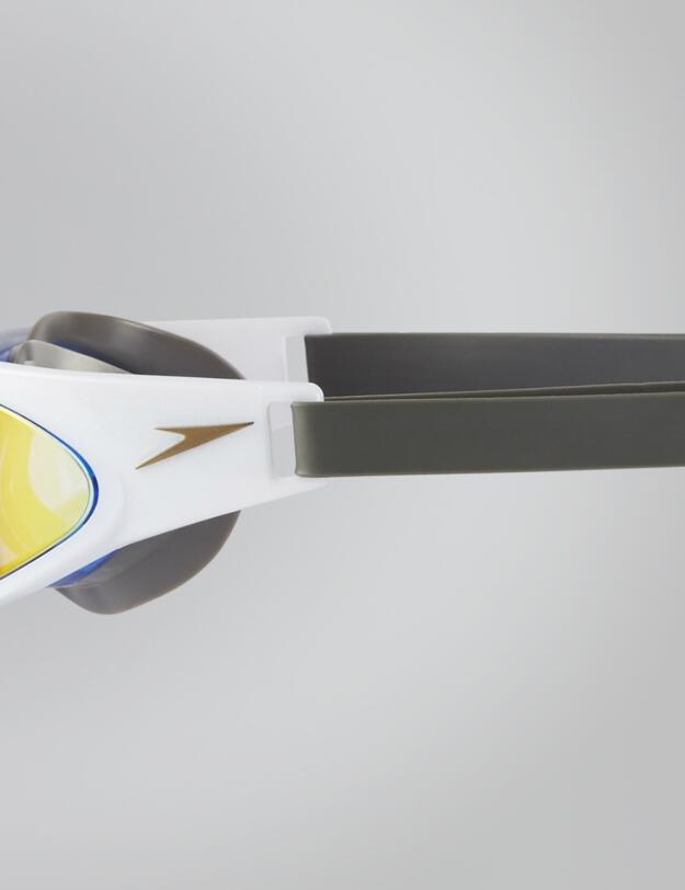 810438C100 Speedo Fastskin Prime Mirror Goggles - 810438C100 White/Red
